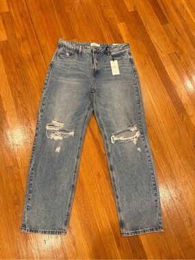 Jelly Jeans distressed boyfriend-style denim Size 9 Brand New with Tags